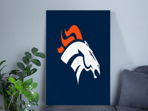 Denver Broncos NFL Team Spirit Poster