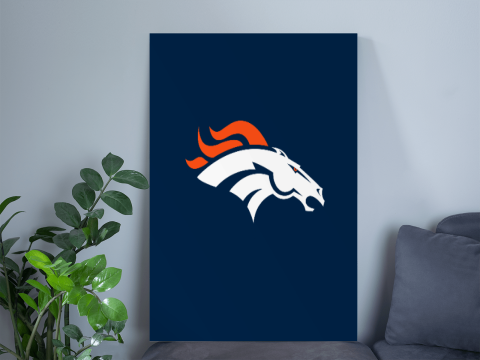 Denver Broncos NFL Team Spirit Poster
