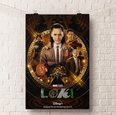 Loki New Marver Disney Poster
