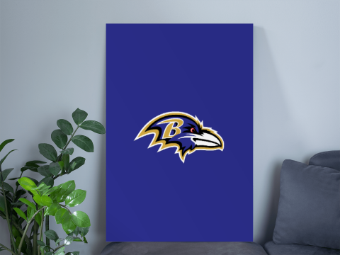 Baltimore Ravens NFL Team Spirit Poster