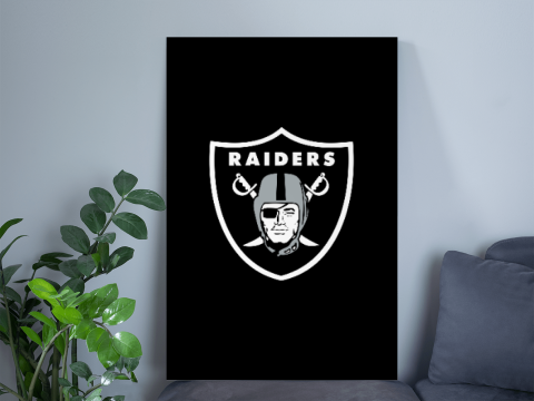Oakland Raiders NFL Team Spirit Poster