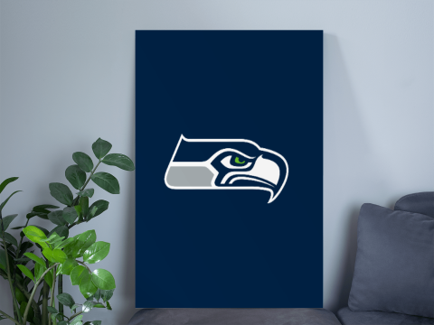 Seattle Seahawks NFL Team Spirit Poster