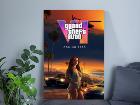 Grand Theft Auto VI Poster