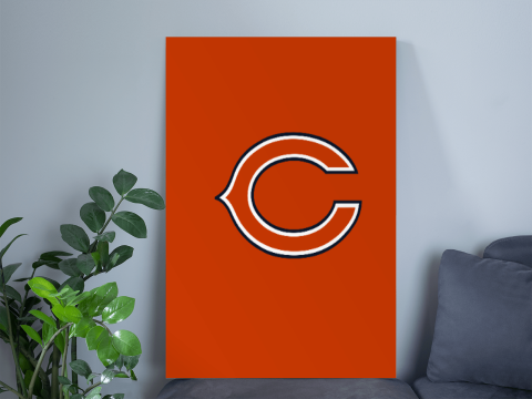 Chicago Bears NFL Team Spirit Poster