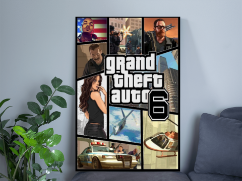 GTA 6 Countdown Poster