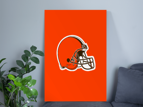 Cleveland Browns NFL Team Spirit Poster