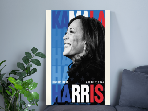 Harris Walz Poster