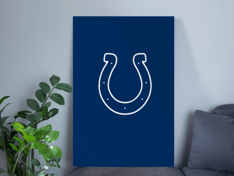 Indinapolis Colts NFL Team Spirit Poster