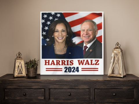 Harris Walz 2024 Poster