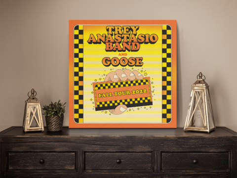 Trey Anastasio Band And Goose Fall Tour 2022 Poster