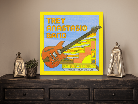 Trey Anastasio Band Fall Tour 2022 Poster
