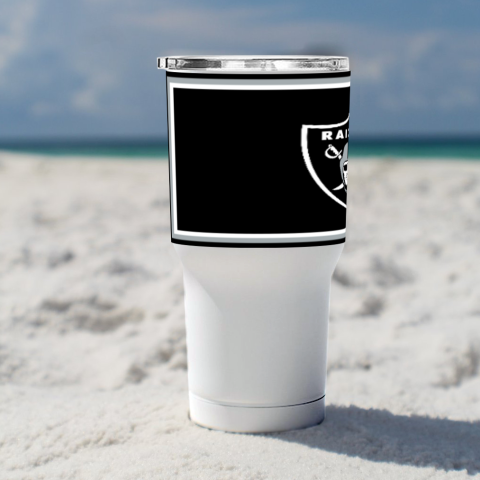 Oakland Raiders NFL Team Spirit 30oz SS Tumbler