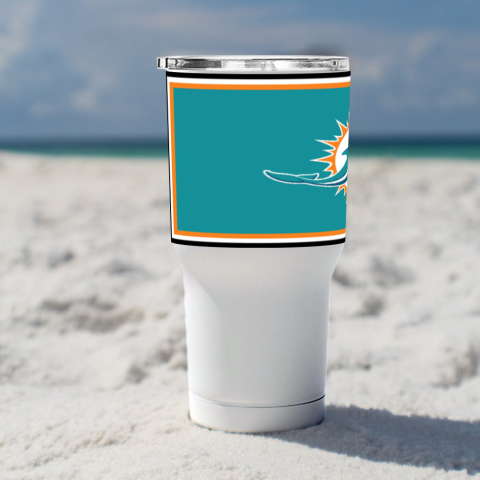 Miami Dolphins NFL Team Spirit 30oz SS Tumbler